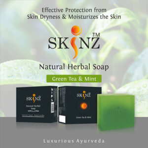 Natural Luxury Premium Herbal Soap Green Tea & Mint