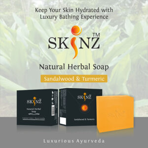 Natural Luxury Premium Herbal Soap Sandalwood & Turmeric