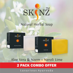 Natural Luxury Premium Herbal Soaps AloeVera-Neem  &  Neroli Lime