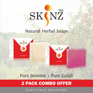 Natural Luxury Premium Herbal Soaps Pure Jasmine WITH Pure Gulab